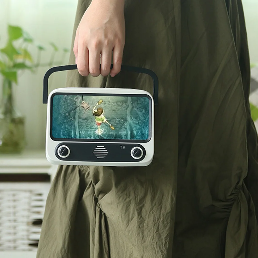 Мини Bluetooth-Колонка в стиле ретро портативная беспроводная звуковая коробка