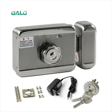 Electronic Lock Diy Kit With DC-12V Plug For Home Door Outdoor Access Control Video Intercom System