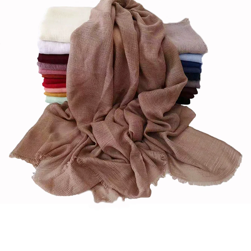 Fashion new bandana viscose shawls winter warm scarf solid fringe shawl muslim hijab women scarf wraps fast shipping 10pcs\lot