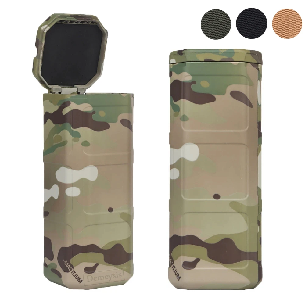 

Tactical Storage Box Airsoft Paintball Shockproof Safety Case Portable Tool Box with Foam Outdoor Travel Camping Hunting