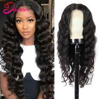peruvian human hair wig loose wave hair 13x4 lace frontal wigs for black women virgin human hair lace frontal wig womens wigs