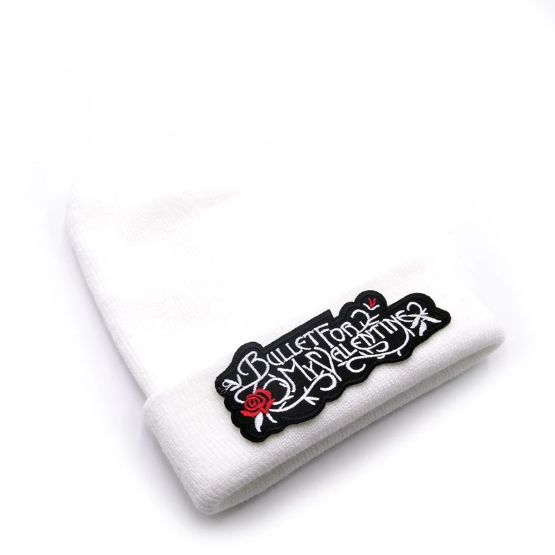 Шерстяные шапки Bullet For My Valentine с логотипом 6 цветов вязаные мужские зимние