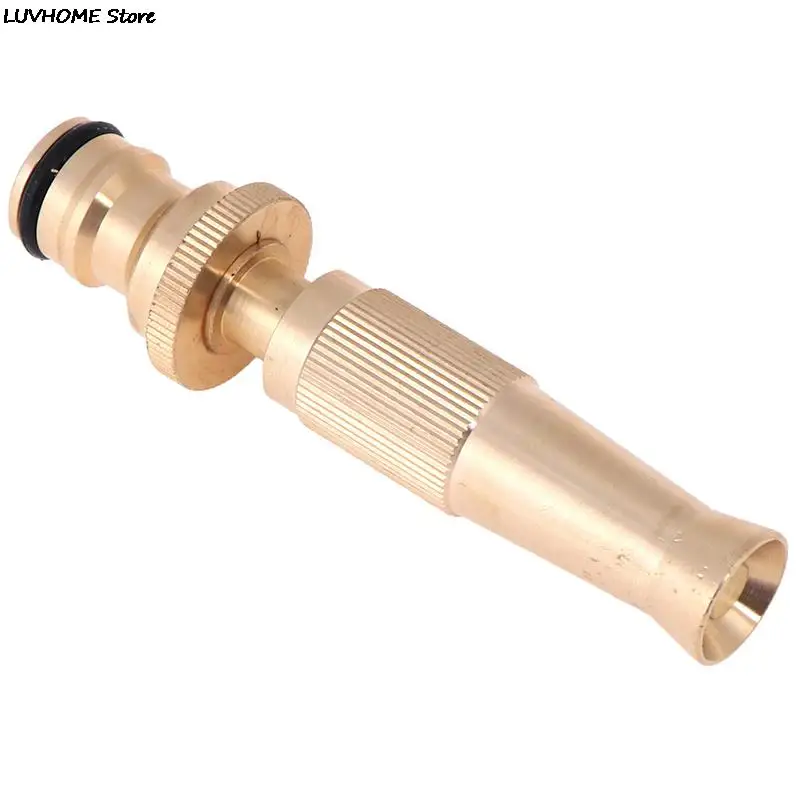 

1pc Garden Irrigation Spray Gun Adjustable Brass Sprinkler Car Wash Watering Gun