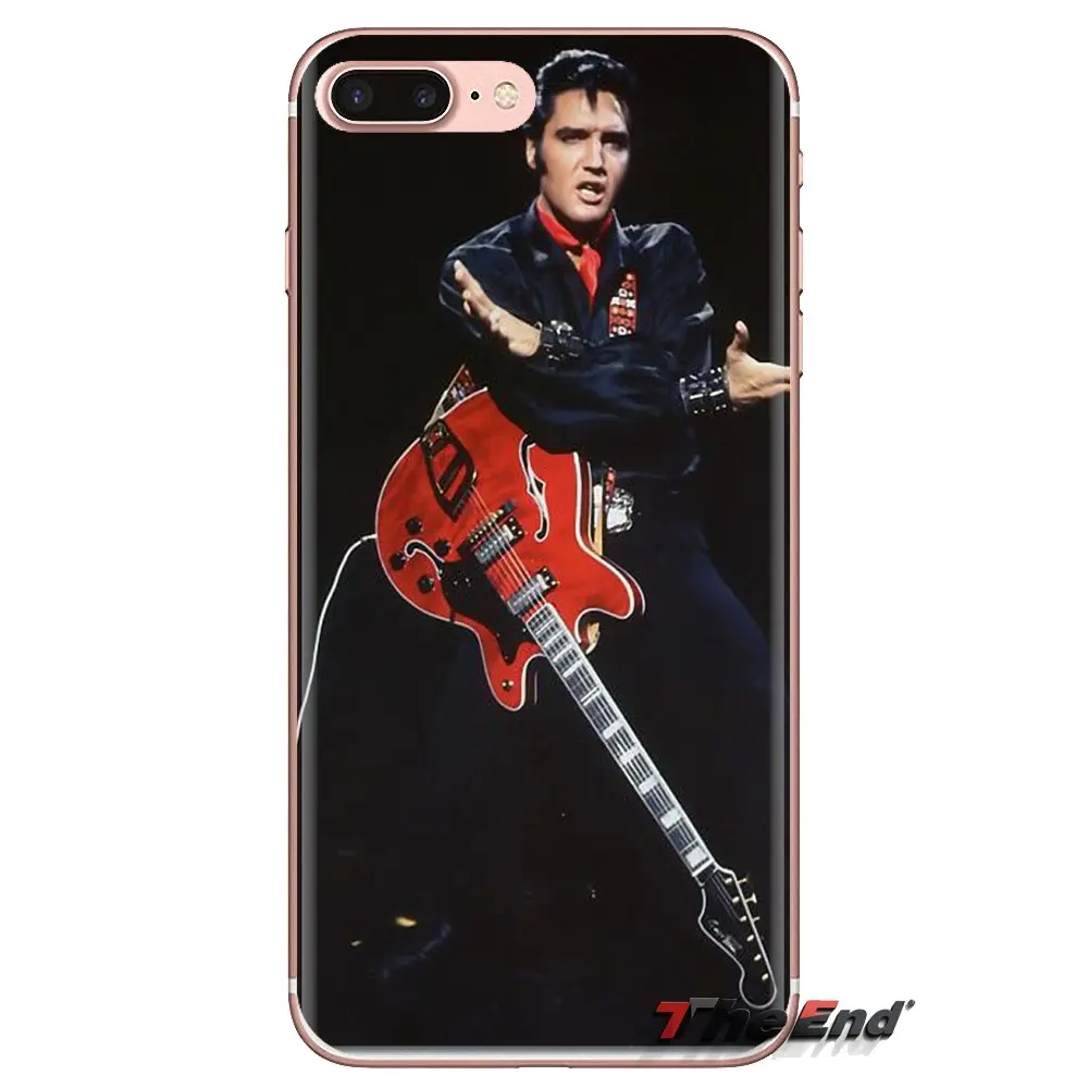 King Rock Roll Elvis Presley кантри Мягкие Чехлы для iPod Touch Apple iPhone 4 4S 5 5S SE 5C 6 6S 7 8 X XR XS Plus MAX |