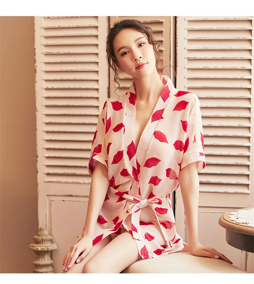 Горячая Пижама японский комплект кимоно традиционная одежда женский короткий