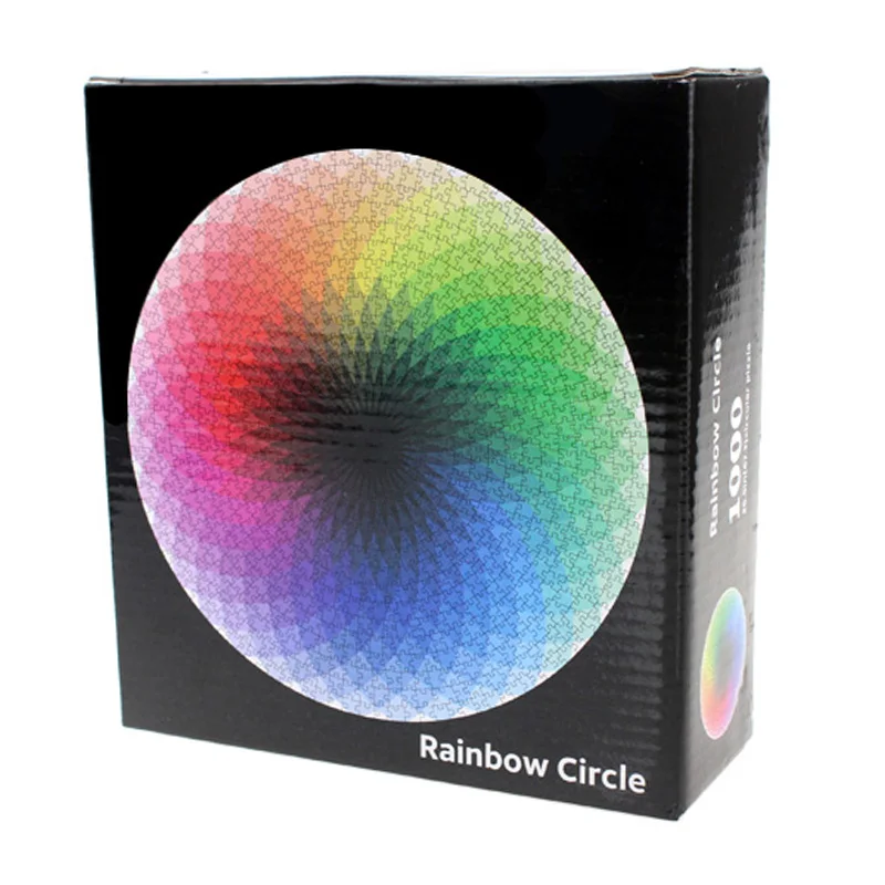 1000 шт./компл. красочные радужные круглые геометрические фотографии для взрослых