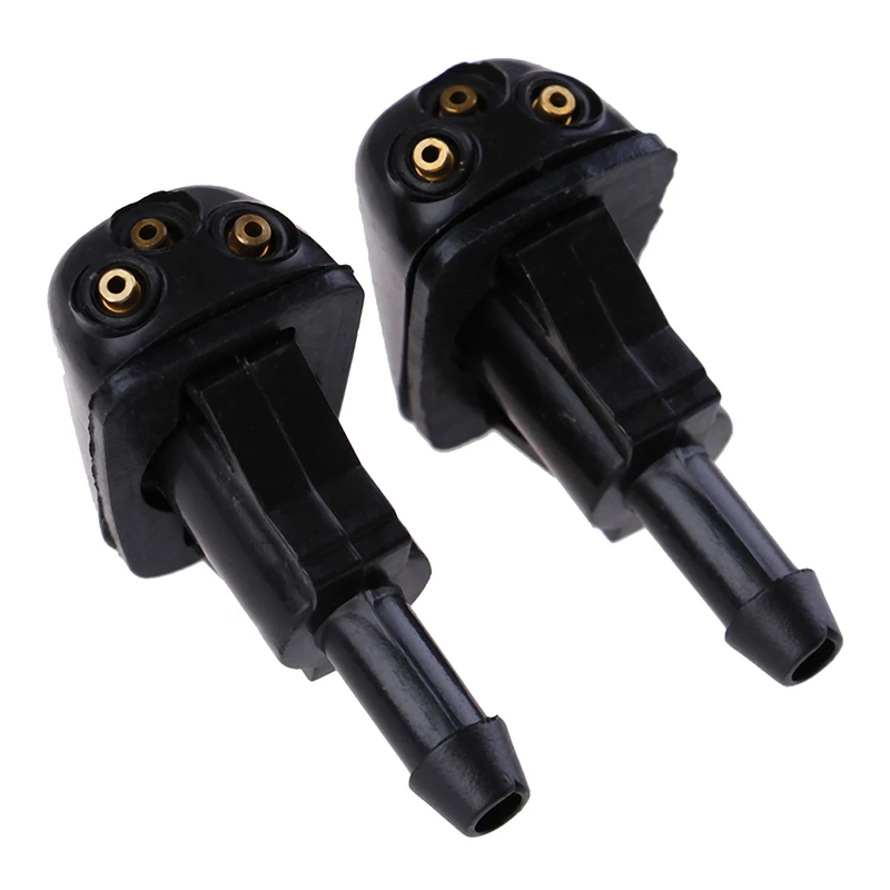 

Hot sale 2Pcs Plastic high quality Windshield Wiper Washer Spray Nozzle