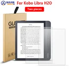 Закаленное стекло для Kobo Libra H2O 7 дюймов 2019, Защита экрана для всех новых Kobo nia FILM 2020 2 шт.