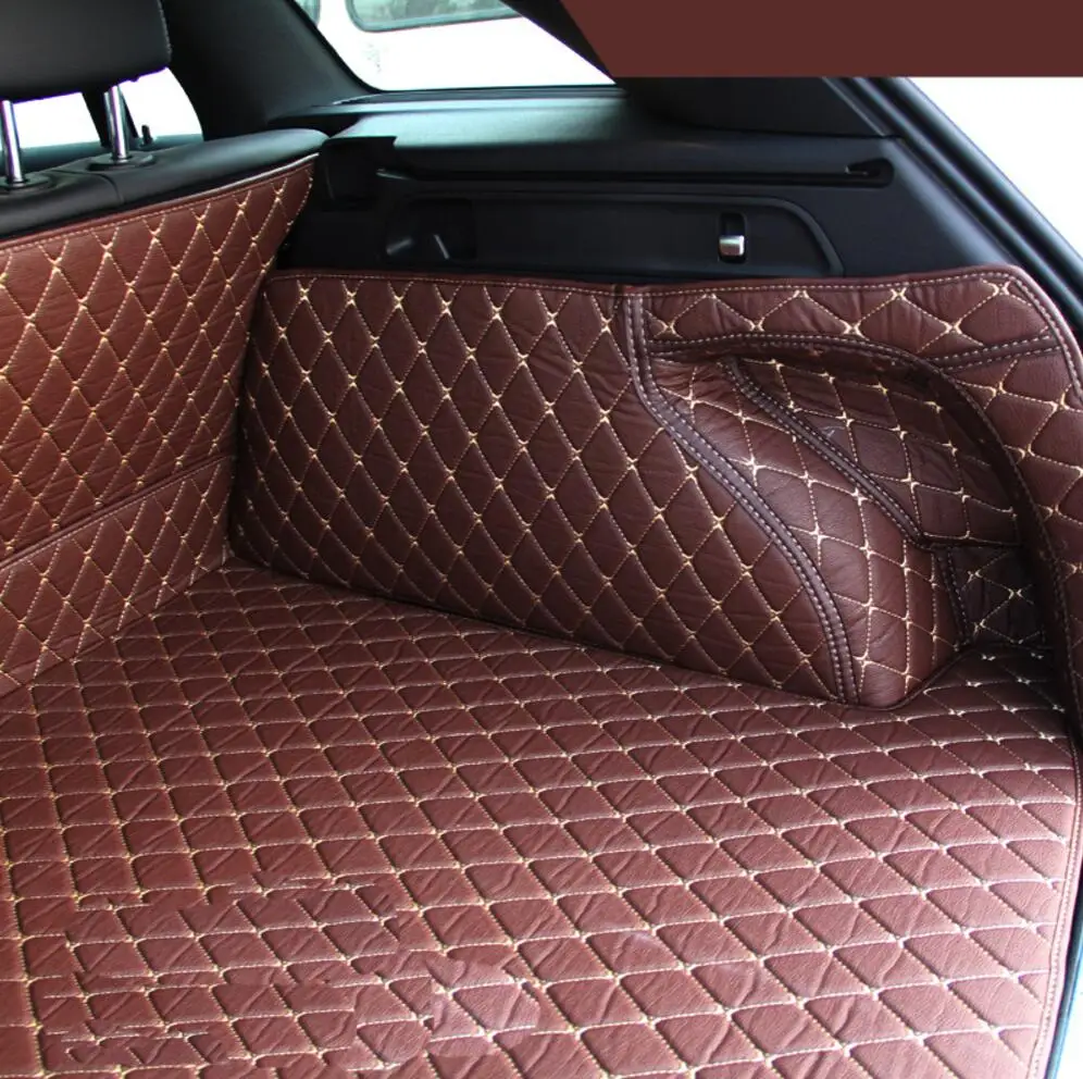 Волоконно-кожаный коврик для багажника автомобиля Mercedes-Benz glc300 glc200 glc250 glc260 2016 2015
