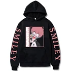 Толстовка с капюшоном с принтом Токио, с рукавами-фонариками