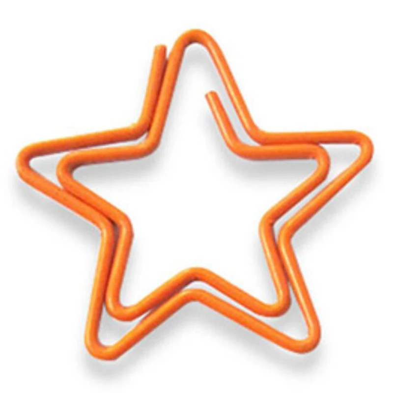 

4 Boxes of Paper Clips Binders Office Binding Supplies Combination Set Stationery Star Paper Clips