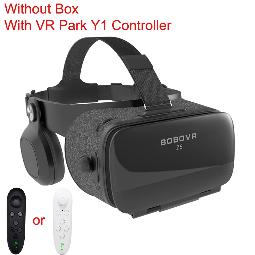 Z5 Очки виртуальной реальности 3D гарнитура шлем для смартфона FOV120 стерео гарнитура иммерсивная модель VR контроллер - Цвет: Z5 Y1