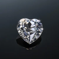 szjinao real 100 loose gemstones moissanite stone undefined heart shaped diamond d color vvs1 4mm to 10mm for diamond ring gems