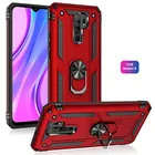 Чехол для Xiaomi Redmi 9, магнитный автомобильный держатель с кольцом-подставкой 6,53 дюйма, чехол для Xiaomi Redmi 9 Prime, Redmi 9, 9 prime, M2004J19G, чехол