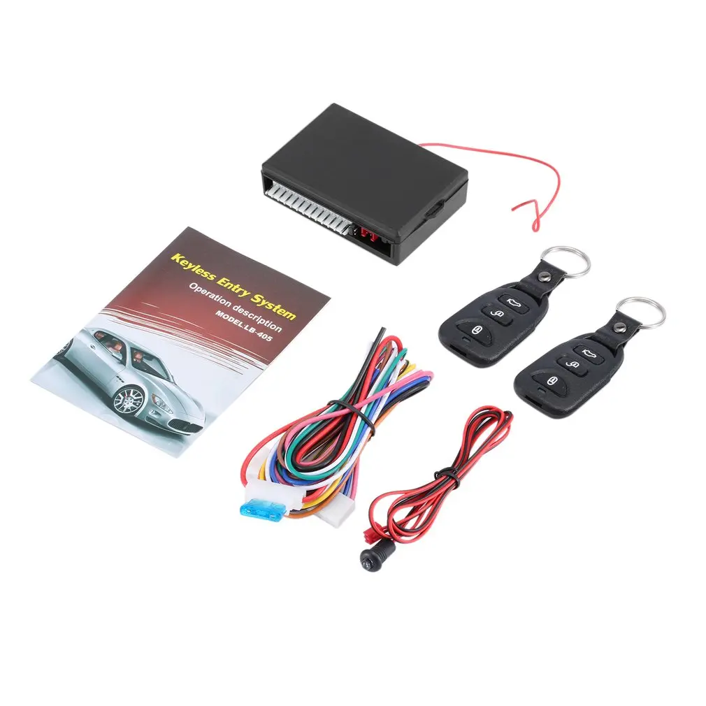 

2017 Car Auto Remote Central Kit Door Lock Locking Vehicle Keyless Entry System New With Remote Controllers.2 x Remote Control