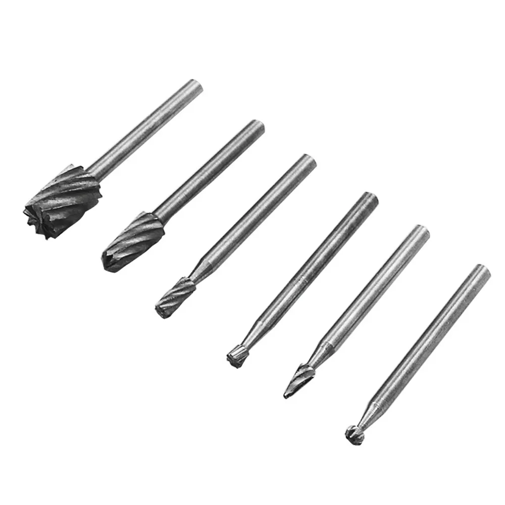 

Milling Cutter Work Tools Wood cutters circut Drill bit Set 8mm Carbide Rotary Burrs Tools Wood Stone Metal Root Carving Tools
