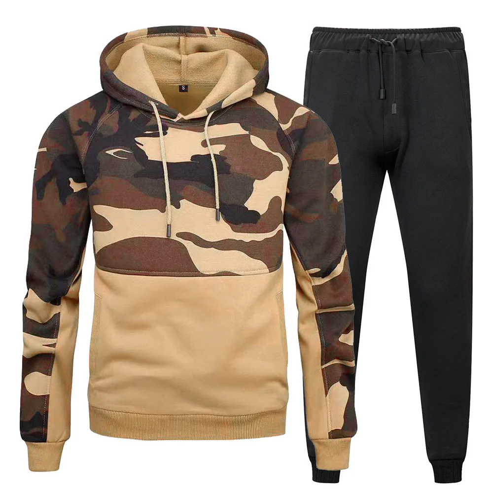 

Sweat Suit Men Fashion Hoodies Sweatshirts Men Camouflage Big Pocket Hoodies Male Casual Comfortable Hoodies Brand Clothing 2020