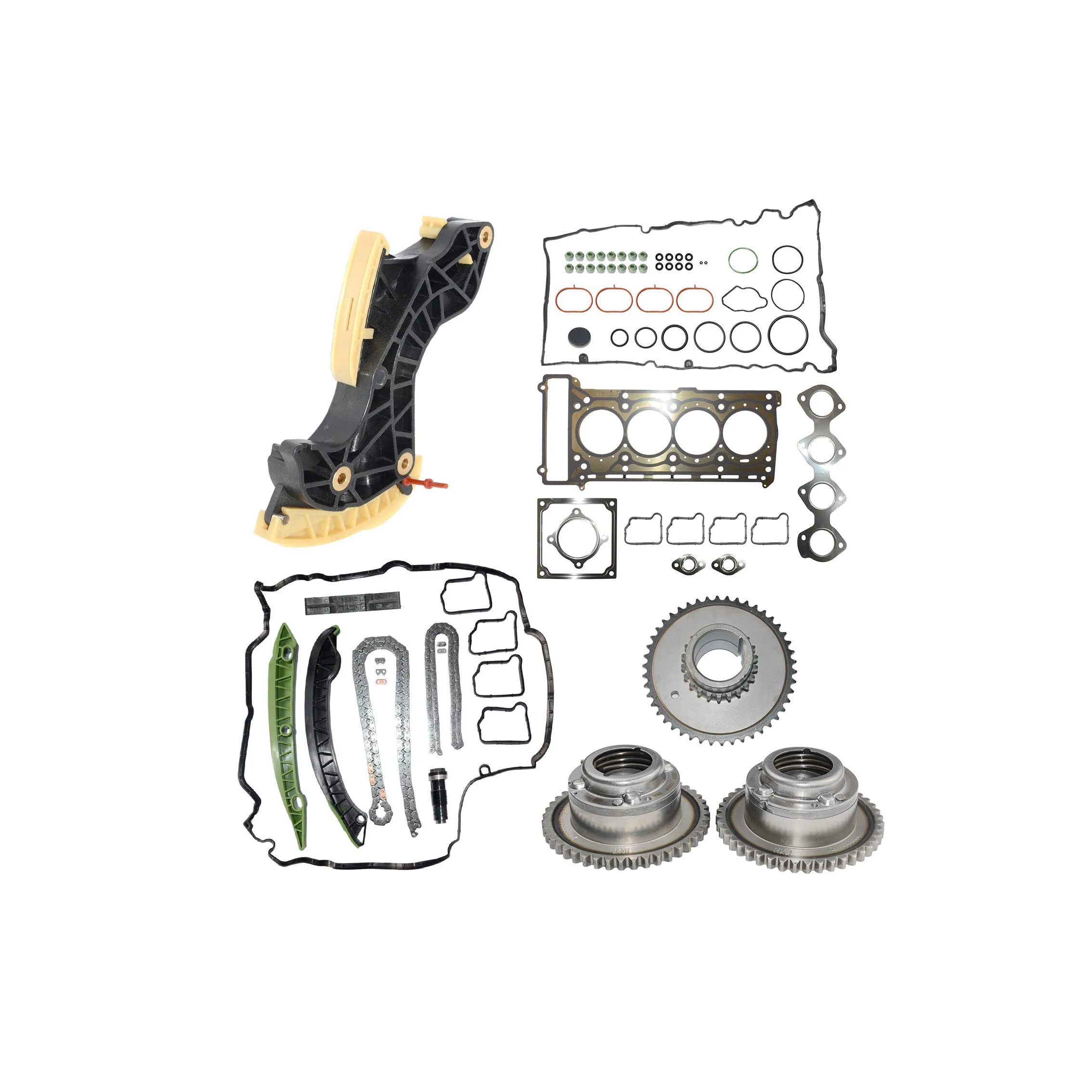 

2710503347 2710503447 2710301163 Timing System Chain Tensioner Kit without gear For MB M271 W203 W204 E250 C250for BMW