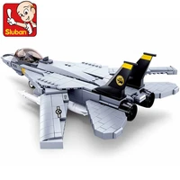404pcs air force f 14 fighter model bricks military aircraft plane armas war aviation building blocks sets educational boys toys