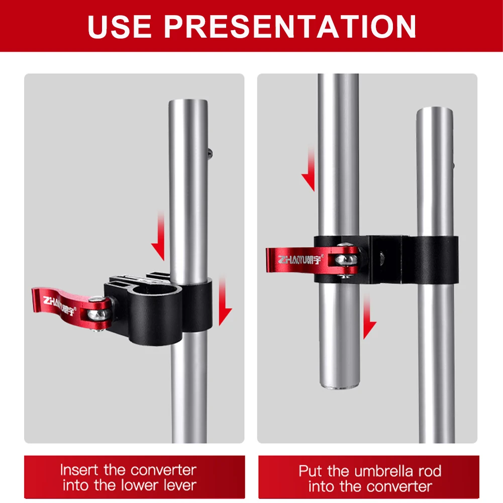 

Adjustable Holder Fixed Clip Brackets Mount Accessories Outdoors Aluminum Alloy Universal Clamp Fishing Chair Umbrella Stand