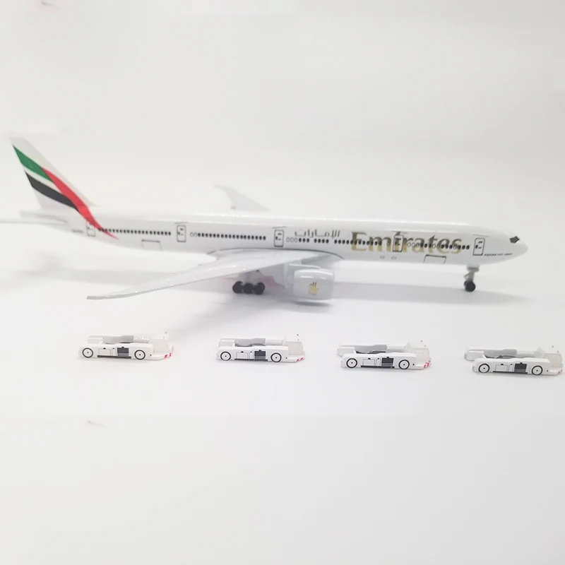 1:400 масштаб самолет Boeing Airbus Модель трейлер буксировщик для самолета Самолет сцена дисплей Игрушечная модель для фанатов коллекция