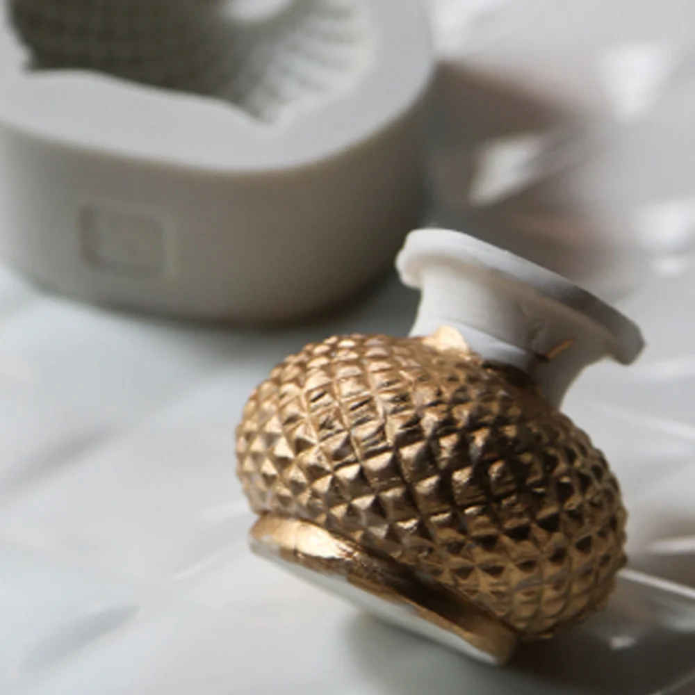 В форме цветочной вазы 3D силиконовые формы ваза Fondant Mold инструмент для