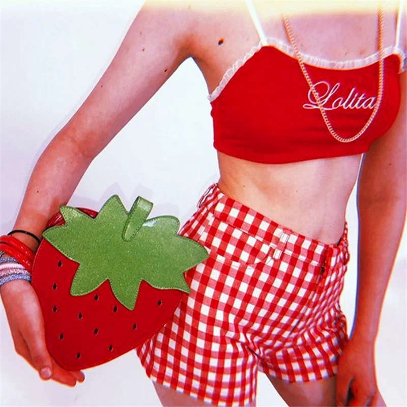 Женские летние модные сексуальные красные кружевные топы с вышитыми буквами