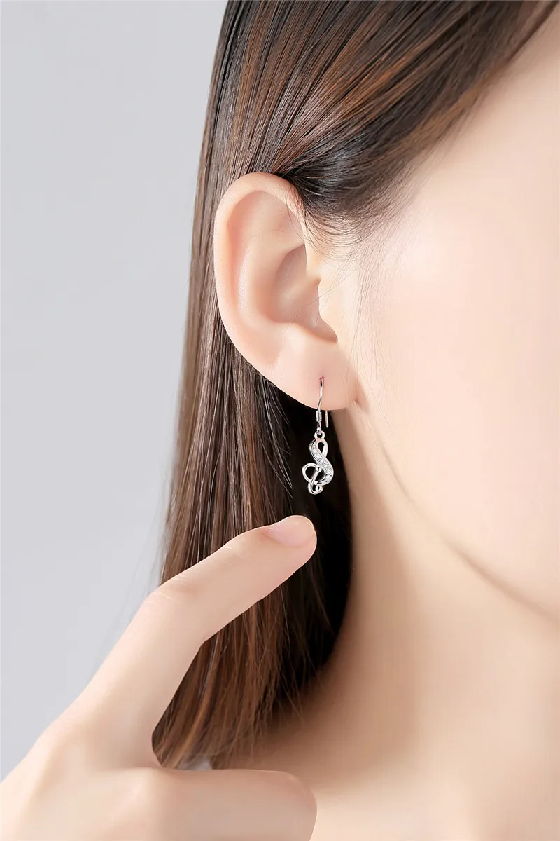 Женские серьги из циркония очаровательные сережки носки ювелирные изделия