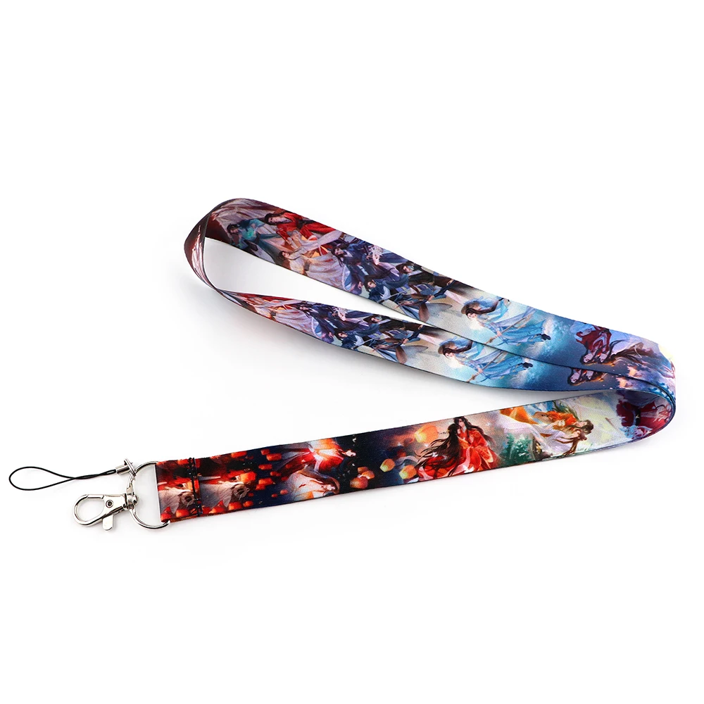 CB1136 Тянь Гуань Си фу аниме брелок женский ремешок на шею ремешки для ключей ID