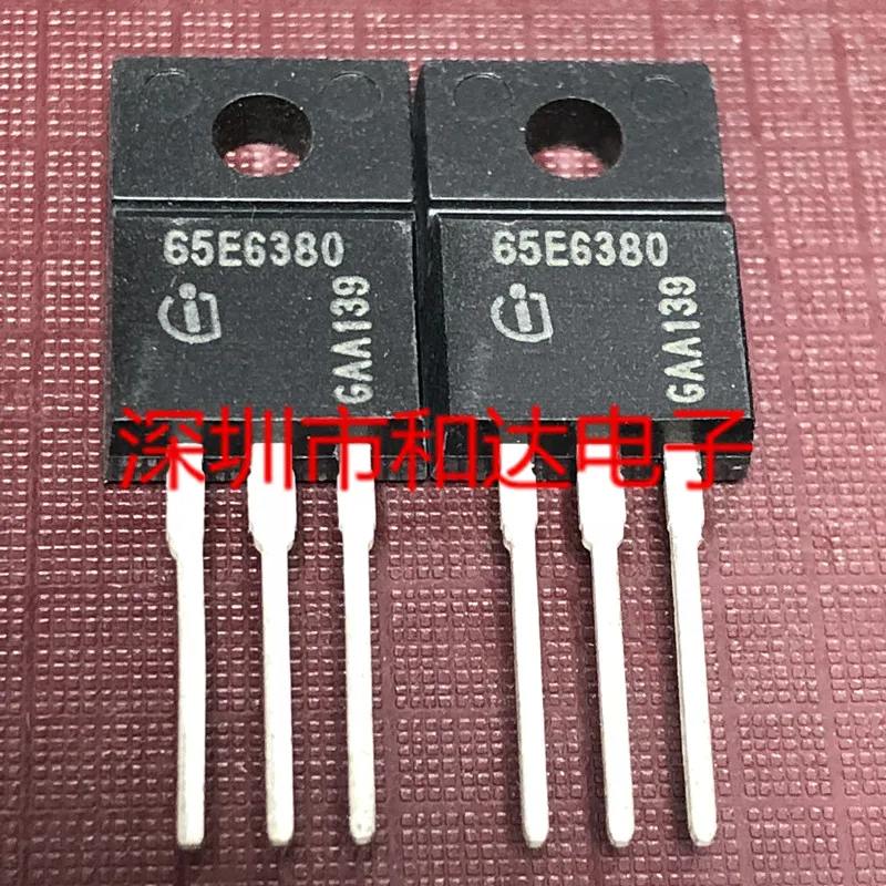 

65E6380 IPA65R380E6 TO-220F 650V 10A