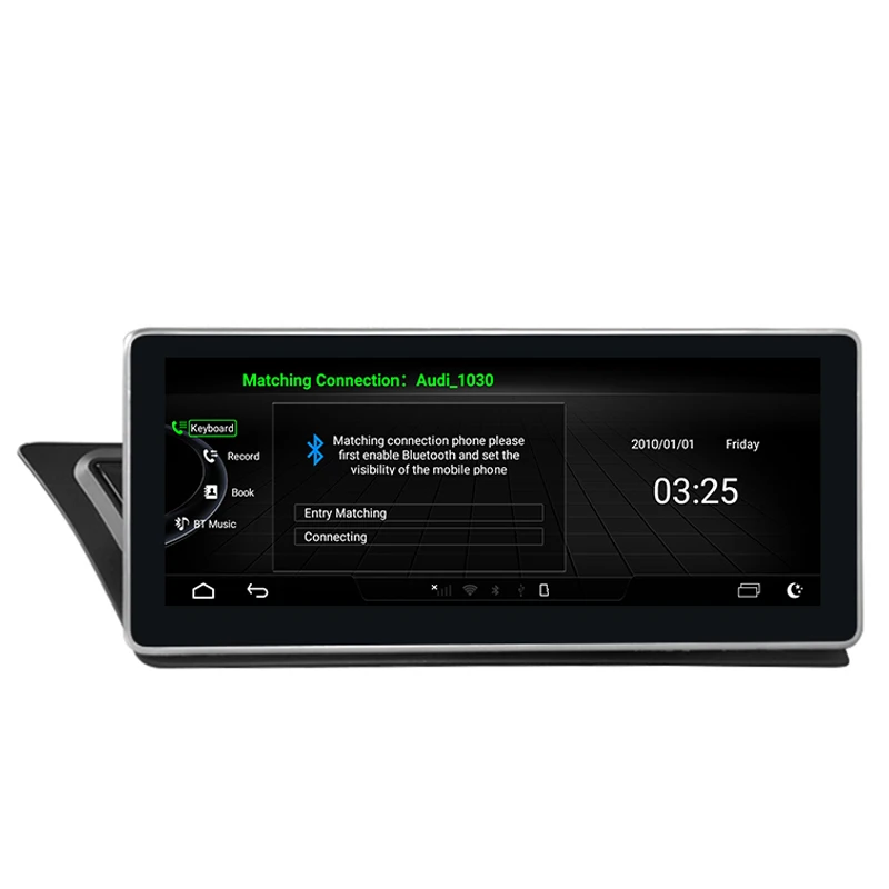 NAVITOPIA 10,25 дюймов 4G ram 64G rom четырехъядерный Android 9,0 Автомобильный gps навигация для Audi A4 A5 2009 2010 2011 2012 2013