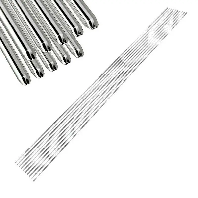 Welding Rods 10pcs 1.2/ 1.6/ 2.4mm*330mm 316L Stainless Steel Wire For TIG Argon Arc | Инструменты