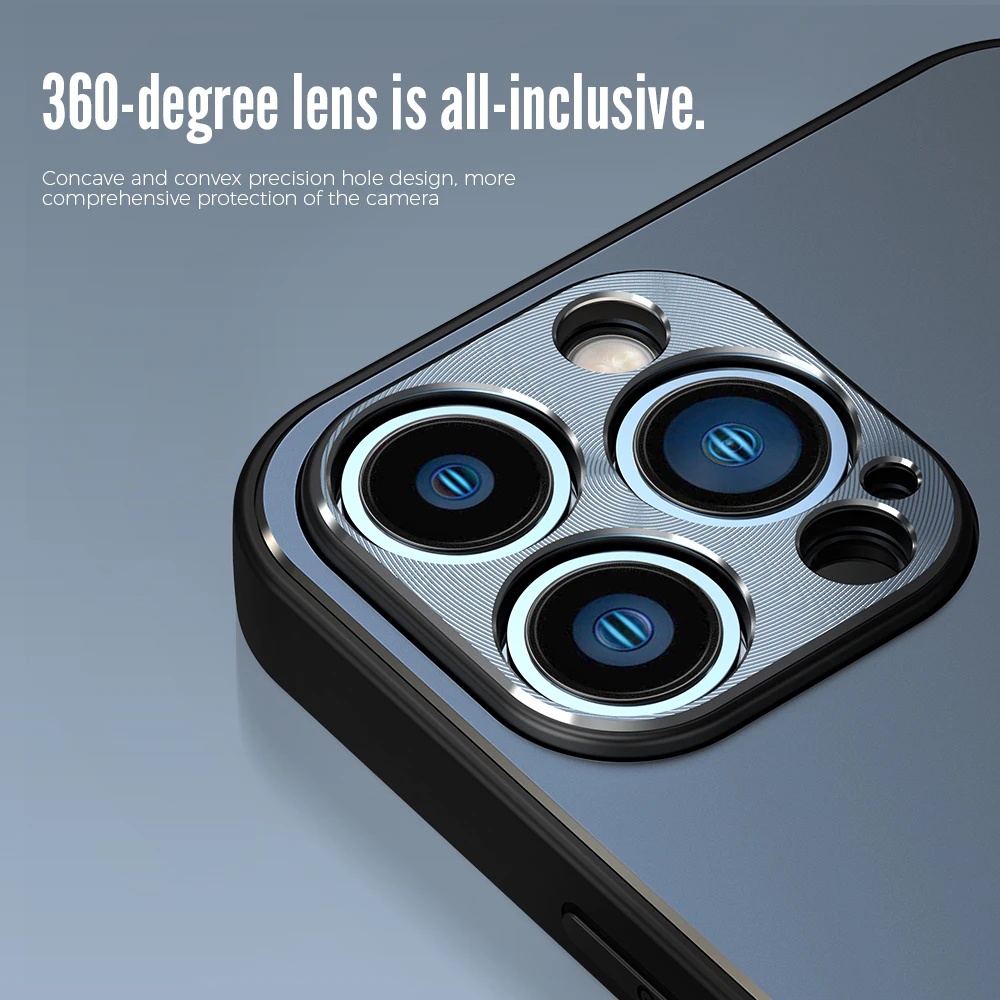 Armor Aluminum Metal Case For iPhone 14 Plus 13 Pro Mini 12 Pro MAX 11 Phone Case Luxury Coque Shockproof Camera Protector Cover