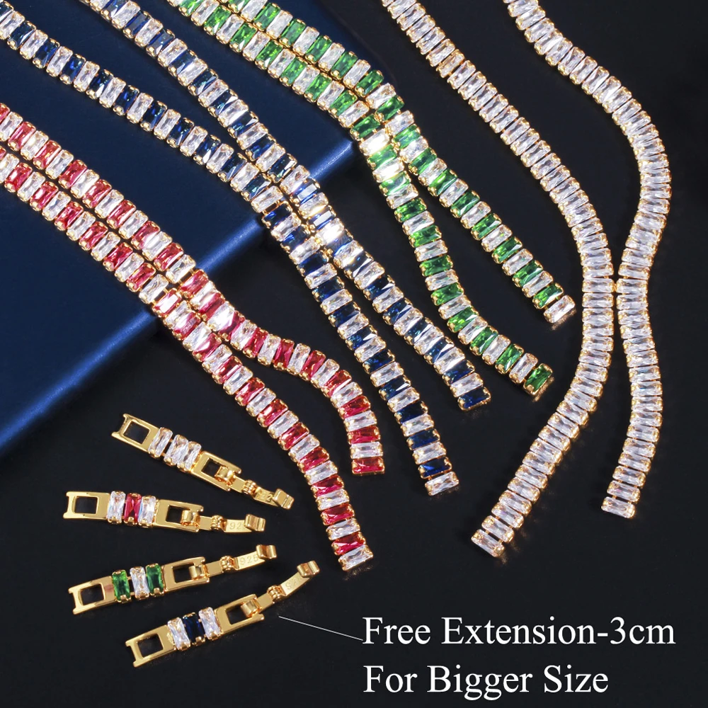 ThreeGraces великолепный квадратный красный CZ свадебный комплект ювелирных изделий