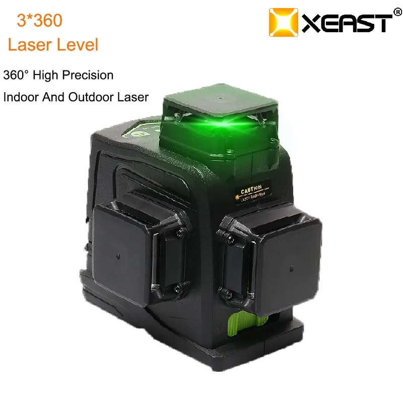 Лазерный уровень XEAST 2020 12 линий автонивелирование зеленый лазер 360 | Инструменты