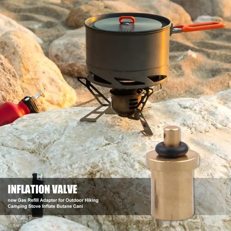 Газовый адаптер для наружного пешего туризма переходник газовой плиты газовый
