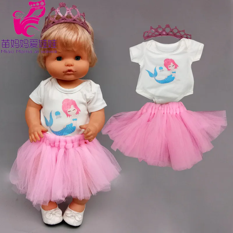 Кукольное платье-Русалка Nenuco для куклы 42 см Ropa y su Hermanita 17 дюймов аксессуары одежды