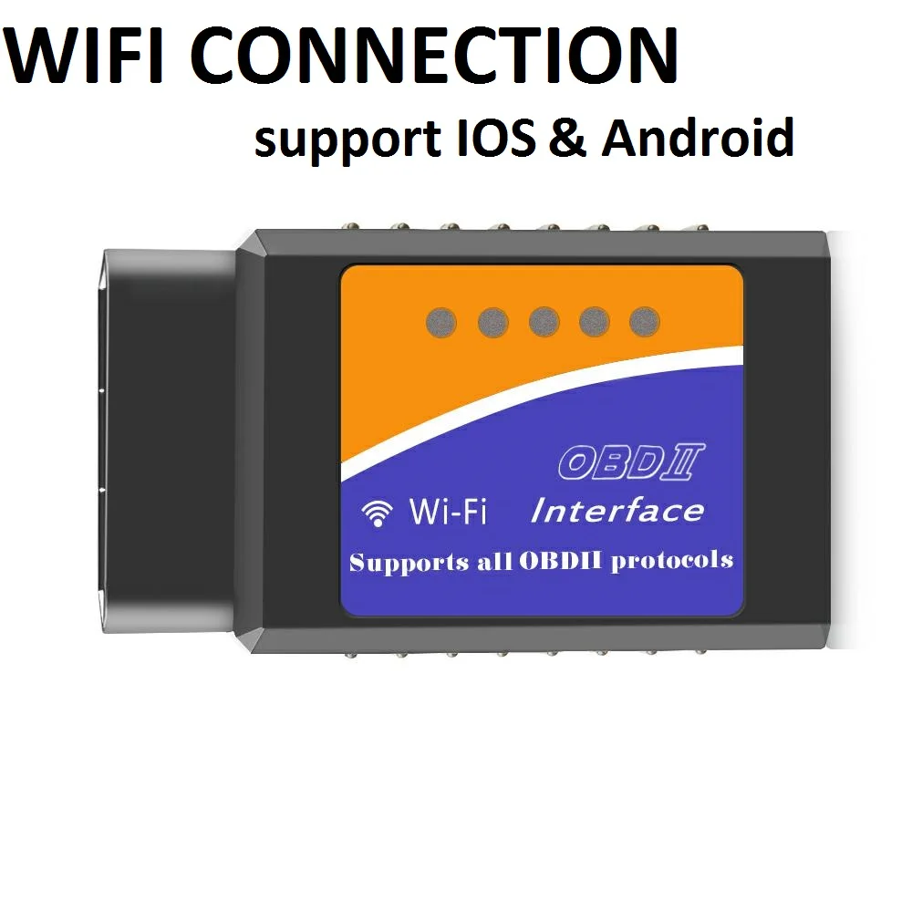 2,1 wifi мини ELM327 Bluetooth Автомобильный диагностический инструмент заводская розетка оборудование V1.5 ELM327 для Android OBDII протокол автомобильные аксессуары