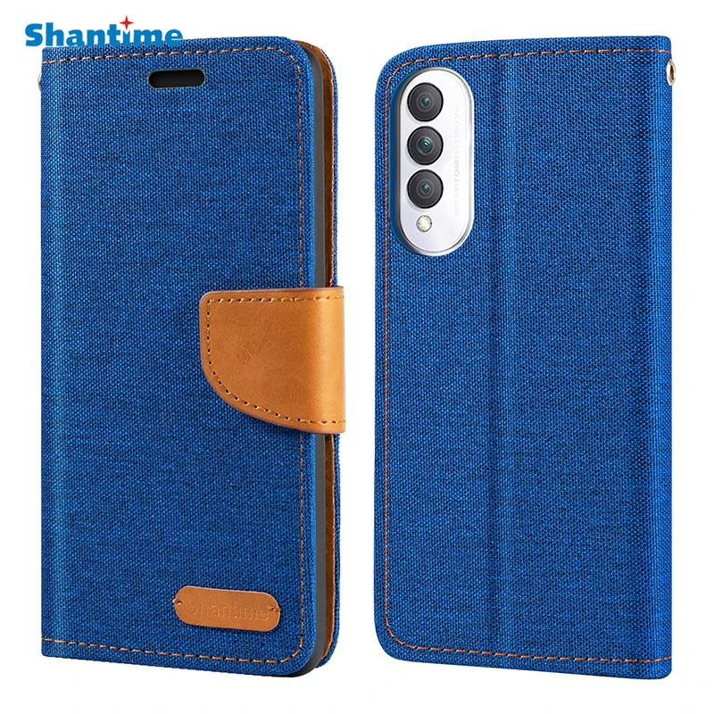 

Oxford Leather Wallet Case For Huawei Honor X20 SE With TPU Soft Back Cover Magnet Flip Case For Huawei Honor X20 SE