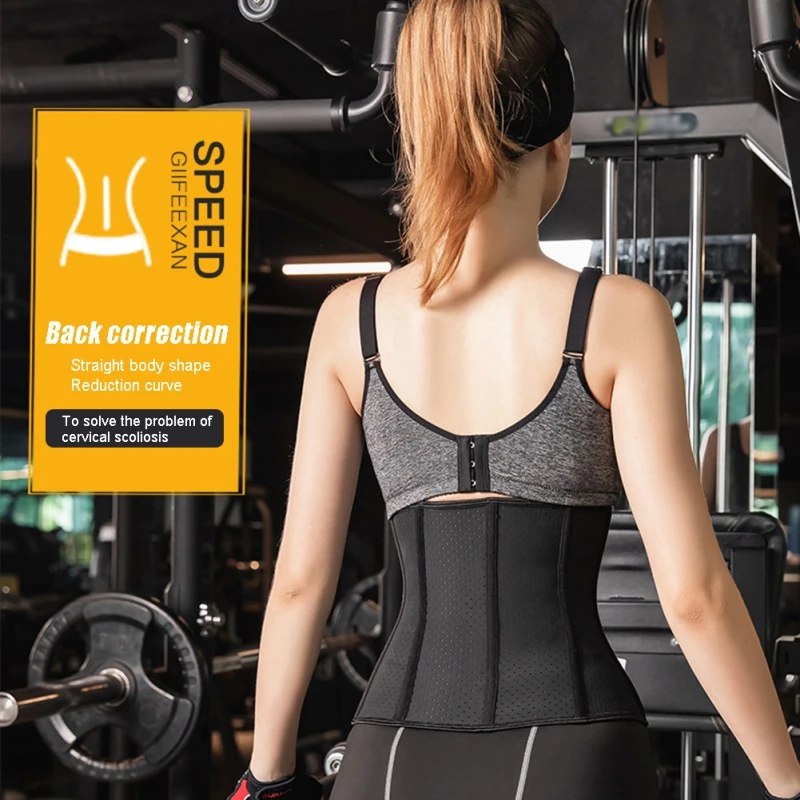 

Slimming Body Shaper Belt Mesh Breathable Waist Trainer Adjustable Cincher Trimmer For Workout Fitness Sports Unisex Shapers
