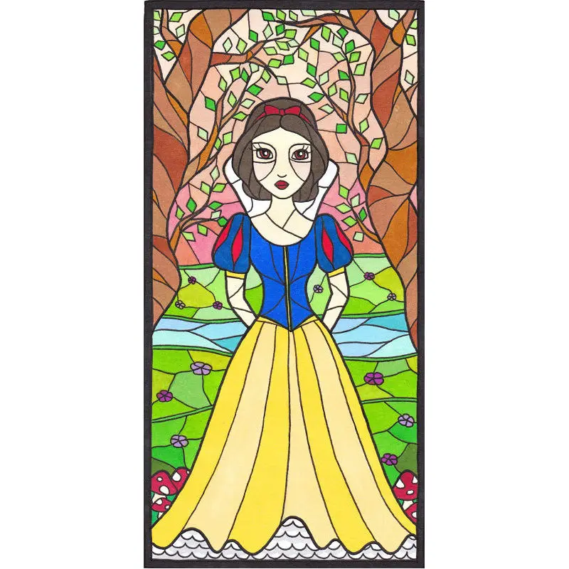 

5D алмазная живопись «сделай сам», вышивка крестиком, алмазная вышивка, принцесса, полноразмерная Алмазная мозаика, стразы, рукоделие, вышив...