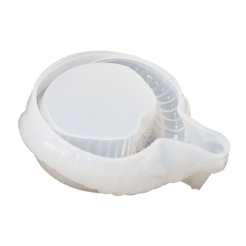 

L5YA Cow Head Shape Storage Box Mold Silicone Resin Molds for Home Decorations