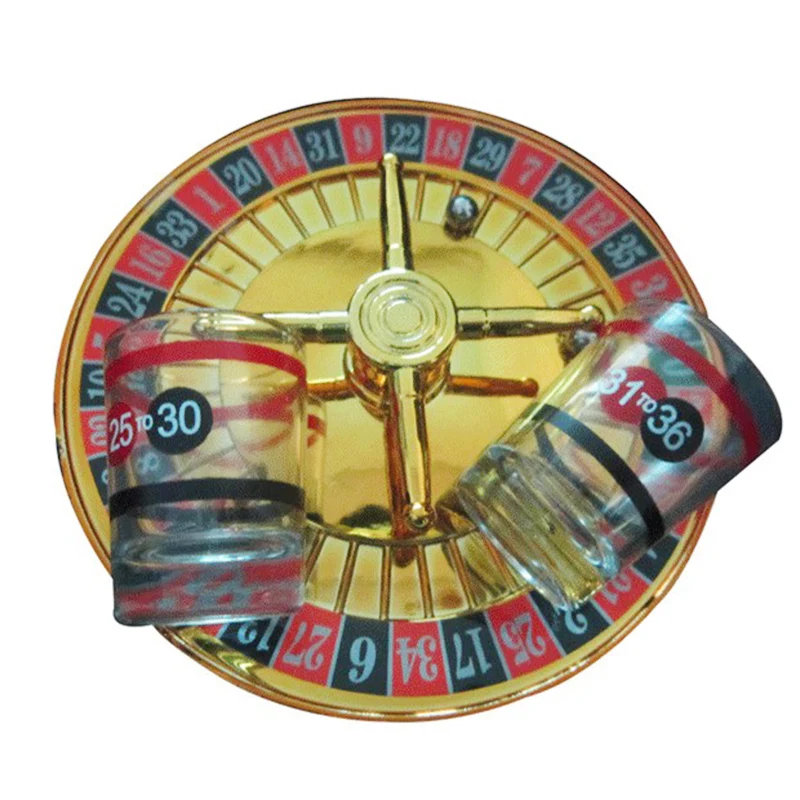 Новинка подарки русская рулетка Lucky Shot вечерние игры для питья 6 стеклянных
