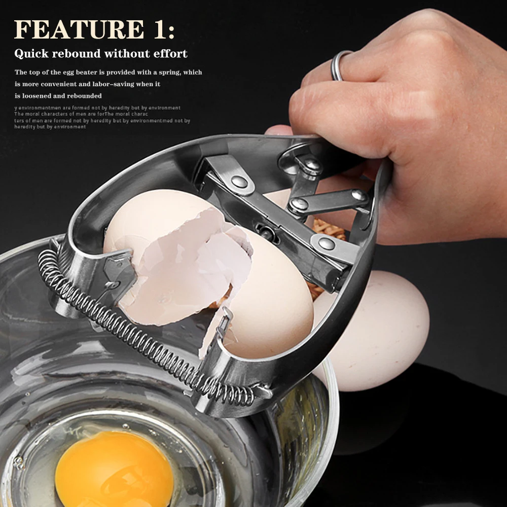 Egg Scissors Stainless Steel Boiled Topper Shell Cutter Knocker Raw Cracker Separator Opener Kitchen Accersories | Дом и сад