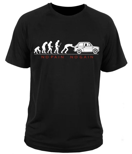 

T shirt t-shirt 126p Fiat Steyr-Puch 126 centoventisei funny tees Poland