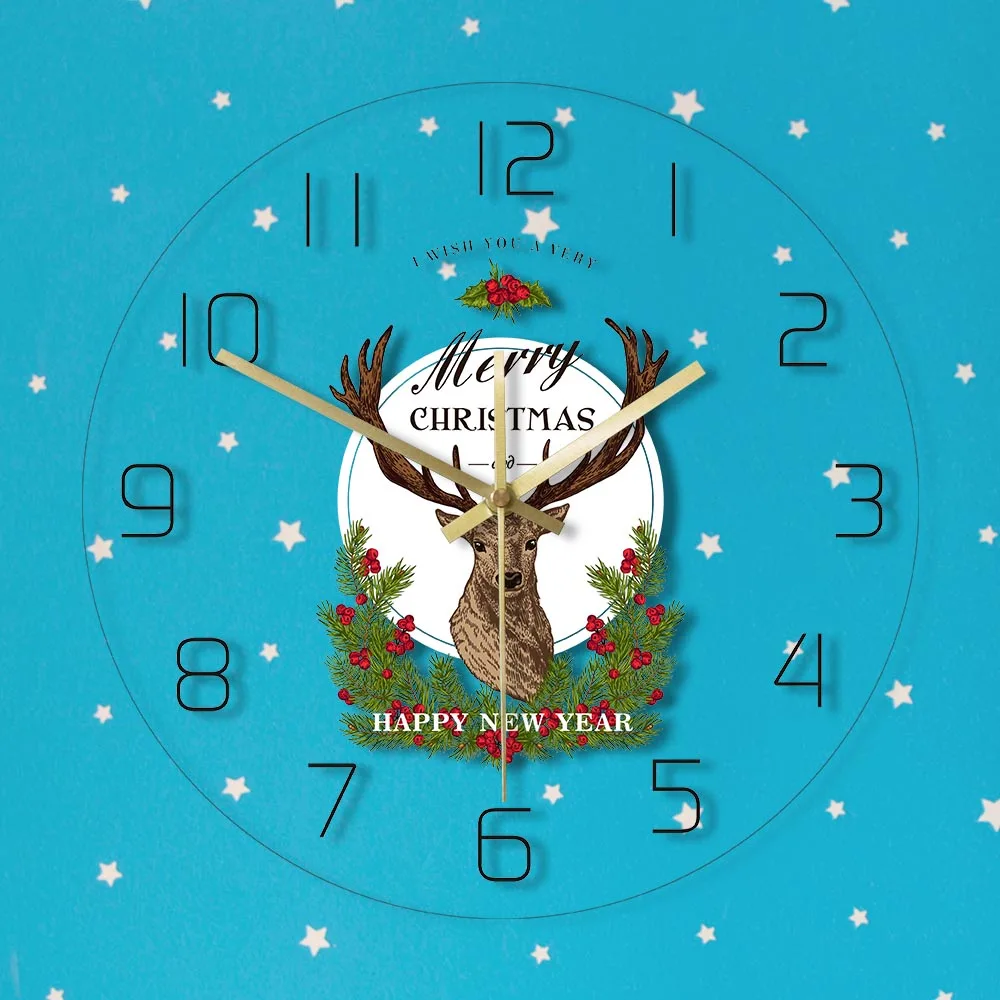 Счастливого Рождества и счастливого Нового года зимние праздники декоративные