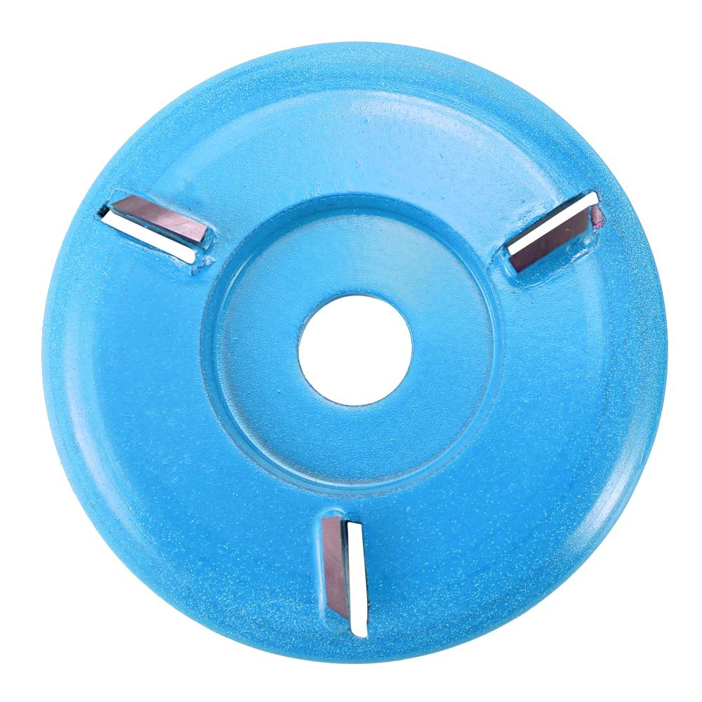 Синий 3 зубца 4 дуга резьба по дереву искусственный резак для диафрагмы 16 мм