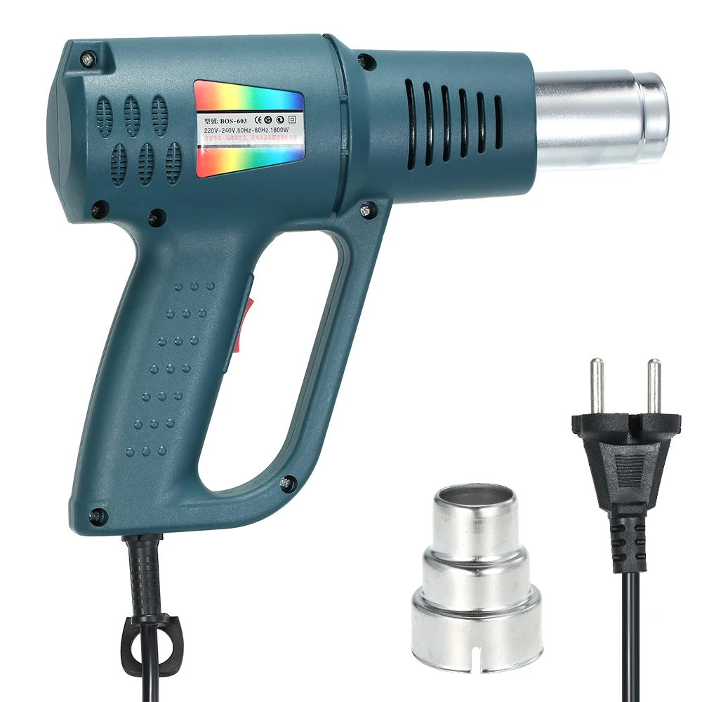 Термопистолет термопистолет регулируемый термоусадочный инструмент из ПВХ для