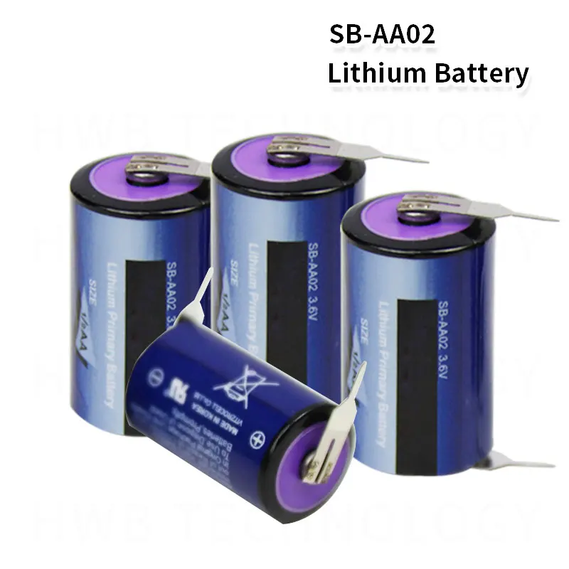 4 шт Высокое качество Корея Tekcell SB AA02 3 6 V LS14250 ER14250 литиевая батарея 1/2AA с пайку