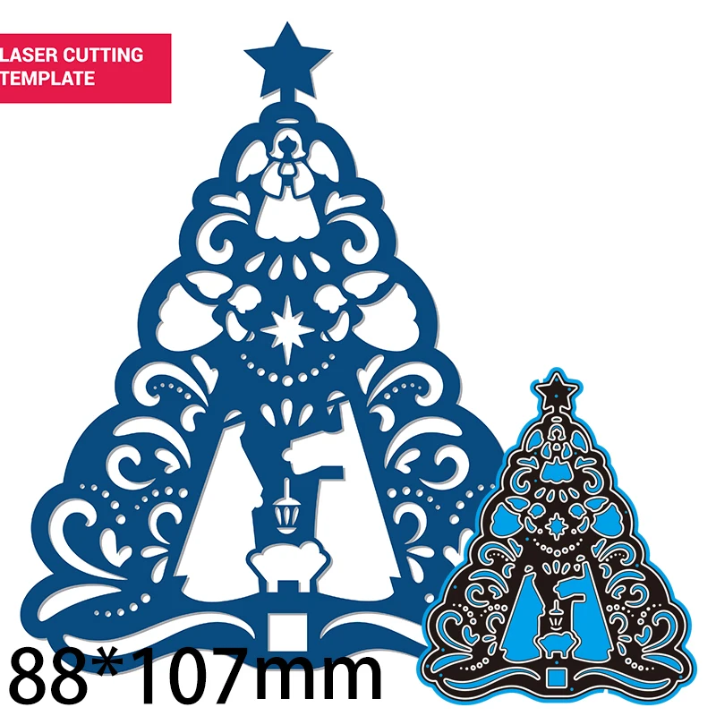 

Cutting Metal Dies Hollow Creative Birth Card New Stencils DIY Scrap booking Paper Cards Craft Making Craft Decoratin 88*107 mm